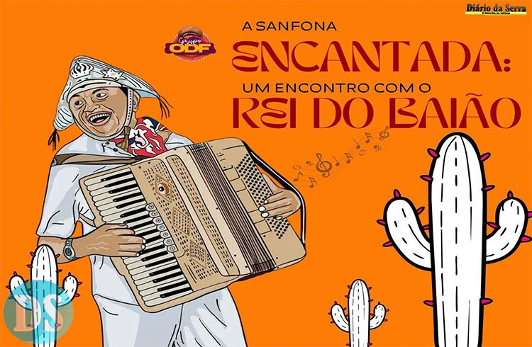 TEMPORADA 2025 – Os de Fora apresenta enredo para o São João 2025: “A Sanfona Encantada: Um Encontro com o Rei do Baião”