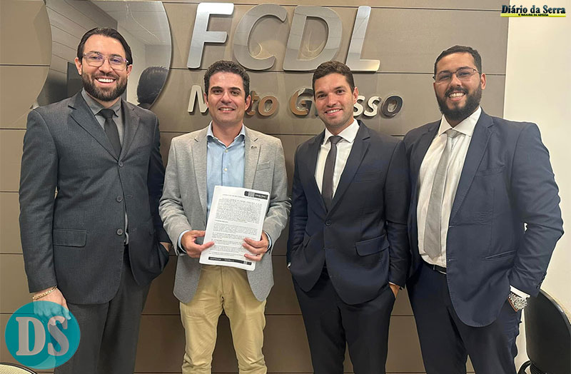TRANSAÇÃO TRIBUTÁRIA – FCDL/MT e escritório de advocacia de Tangará firmam parceria em prol do sistema lojista