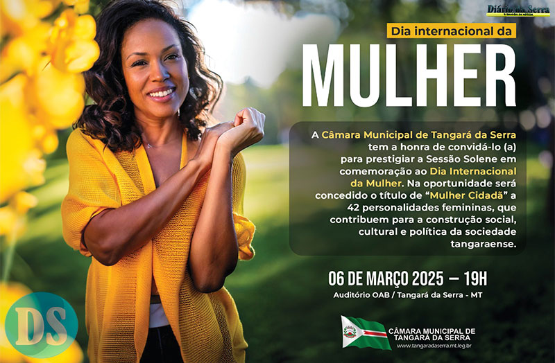 DIA INTERNACIONAL DA MULHER – 42 personalidades serão homenageadas com certificado de Mulher Cidadã pelo Legislativo Municipal