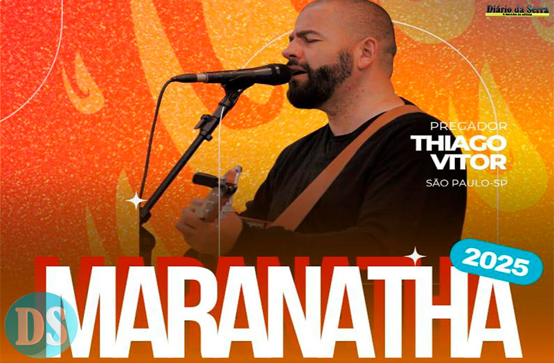 VEM, SENHOR! – Paróquia Nossa Senhora Aparecida promove Maranatha 2025 a partir deste sábado