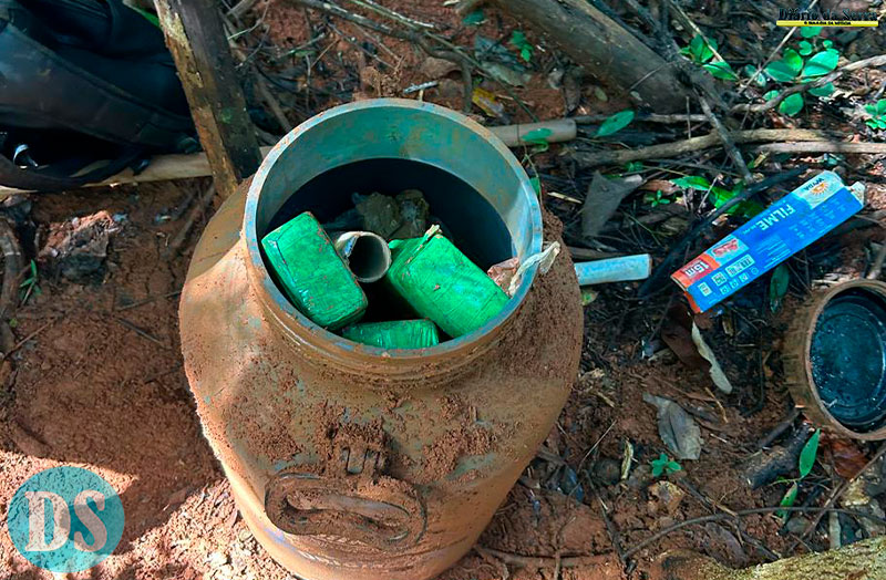 DOIS DIAS SEGUIDOS - Polícia Civil apreende grande quantidade de drogas escondida em região de mata de Tangará