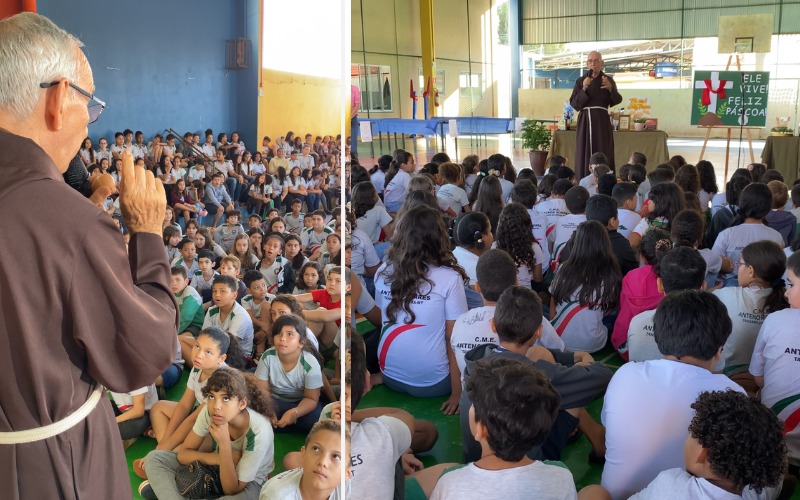 PÁSCOA E CELEBRAÇÃO - Escola Antenor Soares celebra Partilha Pascal com fé, alegria e união