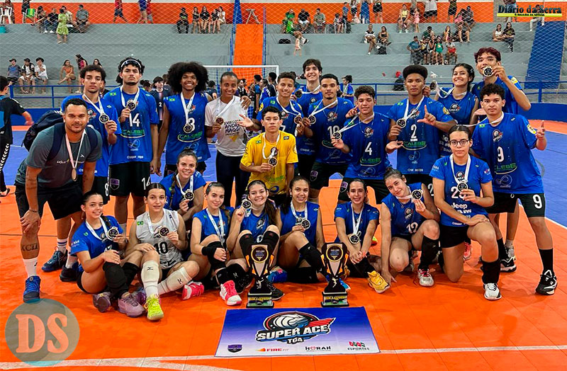 CAMPEÕES – Equipes dE Voleibol e Basquete de Tangará da Serra se destacam na Copa André Maggi em Sapezal