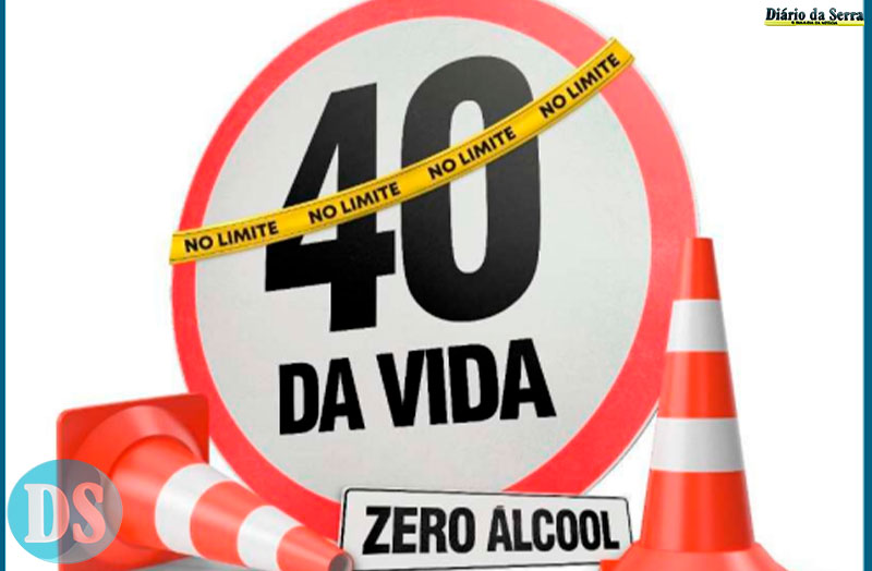 MAIO AMARELO - Campanha ‘40km/h da Vida, Zero Álcool’ realiza blitz de conscientização neste sábado