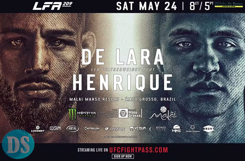 LFA 209 – Mato Grosso sedia evento de MMA no dia 24 de maio
