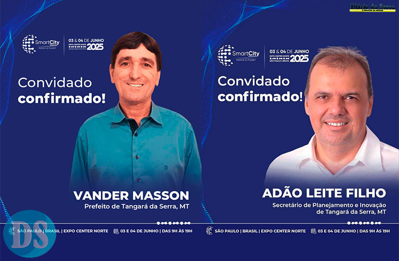 PRÁTICAS INOVADORAS - Tangará da Serra Brilhará no Smart Business Brazil 2025