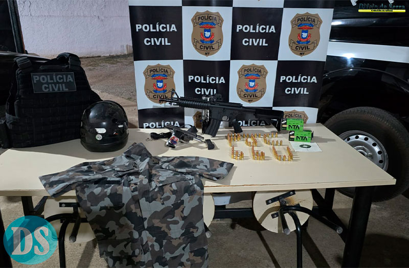 RESPOSTA - Polícia Civil realiza apreensões relacionadas a duplo homicídio na rodoviária de Barra do Bugres