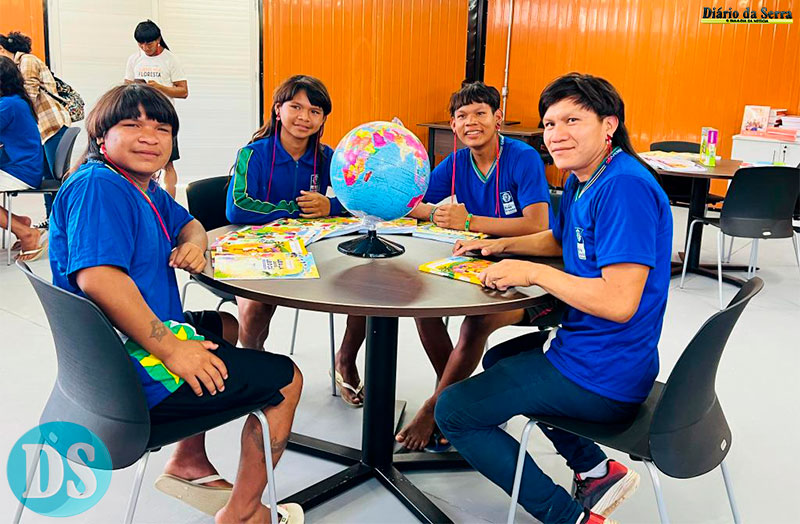 INVESTIMENTO DE R$ 7 MILHÕES – Seduc entrega nova escola indígena em formato de colmeia em Juína