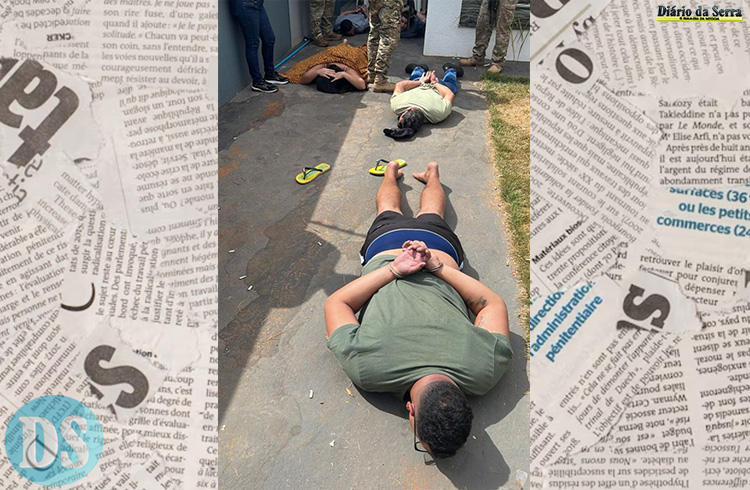 TOLERÂNCIA ZERO - Forças de segurança prendem quadrilha que assaltou banco em Brasnorte