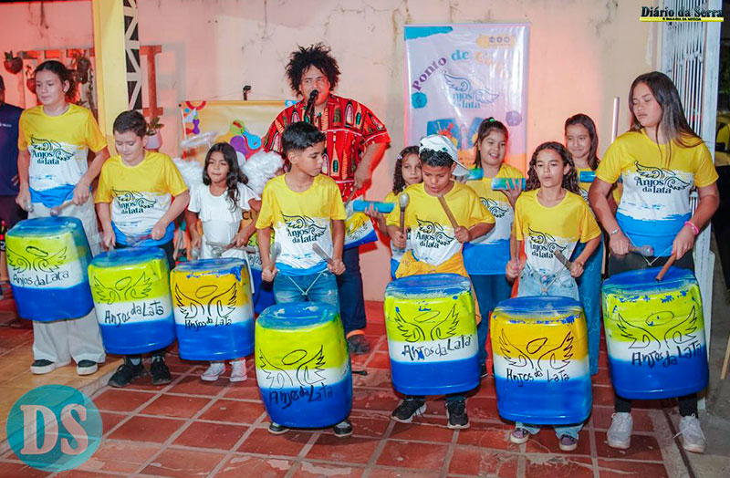 INOVAÇÃO – Anjos da Lata desenvolve 1ª Orquestra de Sucata