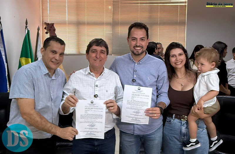 PREFEITO EM EXERCÍCIO - Eduardo Sanches assume gestão de Tangará da Serra por 15 dias