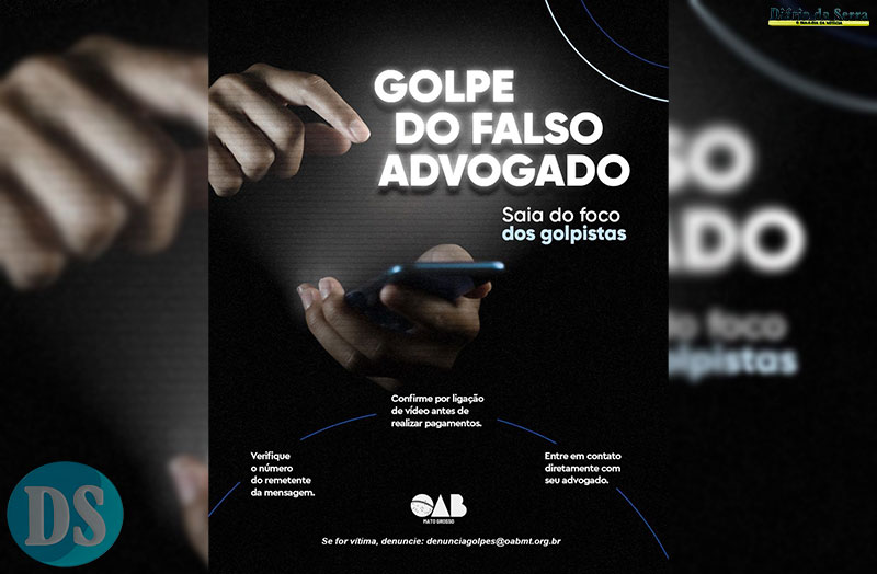 ALERTA - Golpe do falso advogado preocupa clientes e escritórios em Tangará
