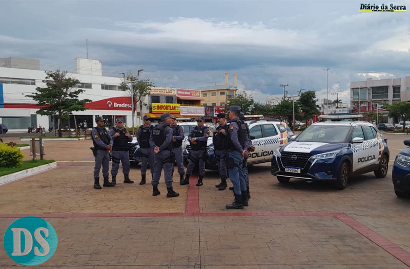 REFORÇO NA SEGURANÇA - Polícia Militar deflagra 19ª Edição da Operação Força Total em Tangará da Serra