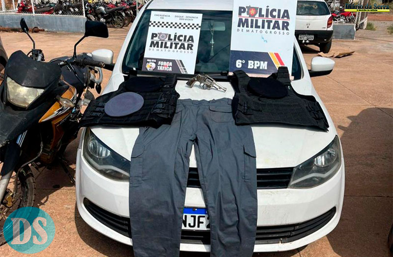 TOLERÂNCIA ZERO – Polícia Militar prende quatro faccionados por tentativa de homicídio em Cáceres