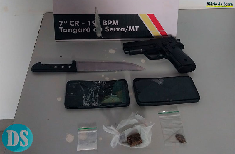 TENTATIVA FRUSTRADA – Polícia Militar impede tentativa de assalto com reféns no Parque das Mansões