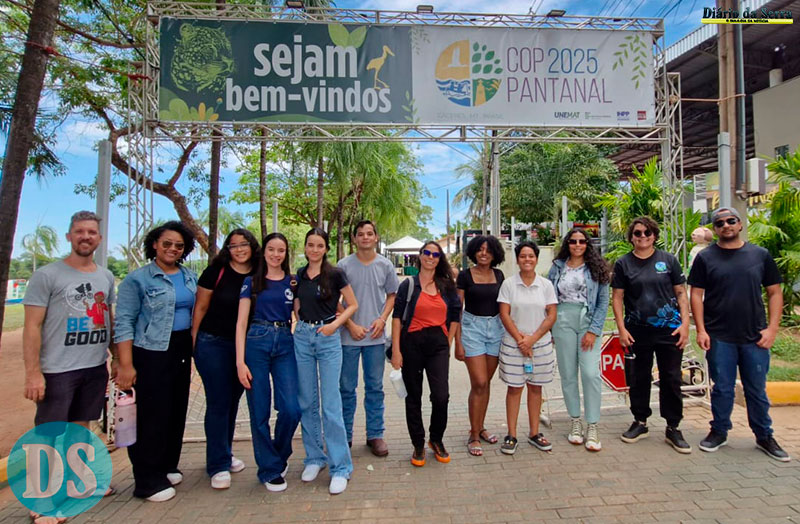 COP PANTANAL – Estudantes da Unemat participam da COP Pantanal e levam voz jovem à agenda climática