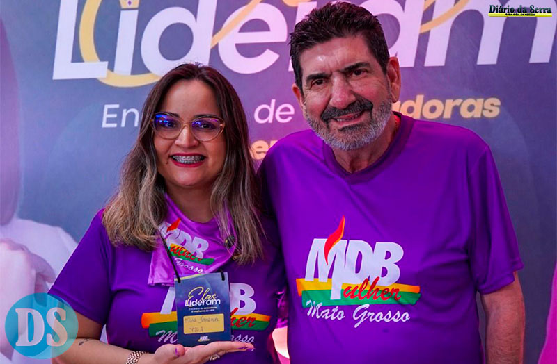 FORÇA FEMININA EM ALTA – Mara Fernanda assume MDB Mulher em Tangará da Serra