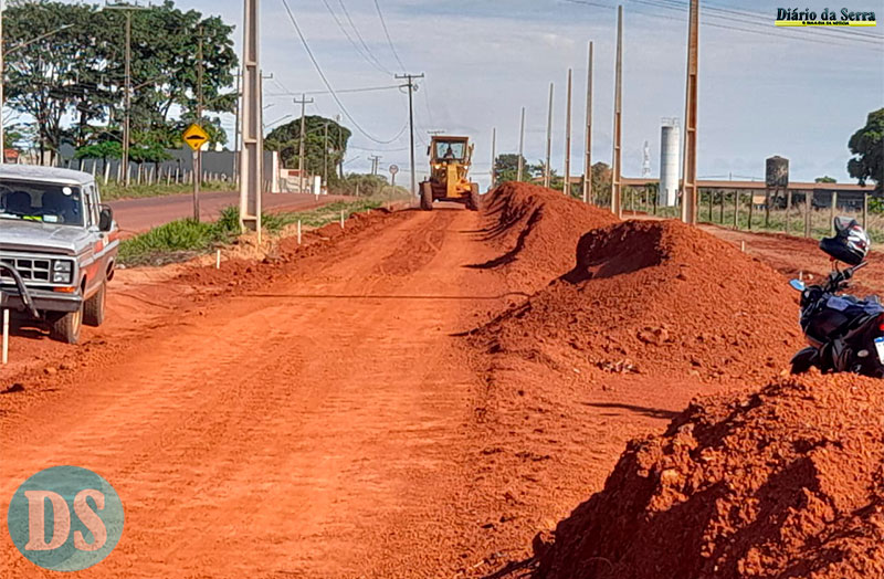 INFRAESTRUTURA – Secretaria quer concluir pavimentação da Avenida Alvadi Monticelli ainda neste ano