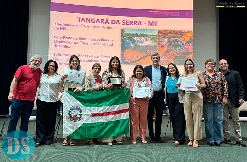 PREVENÇÃO – Tangará conquista tripla certificação do Ministério da Saúde e se destaca no cenário nacional