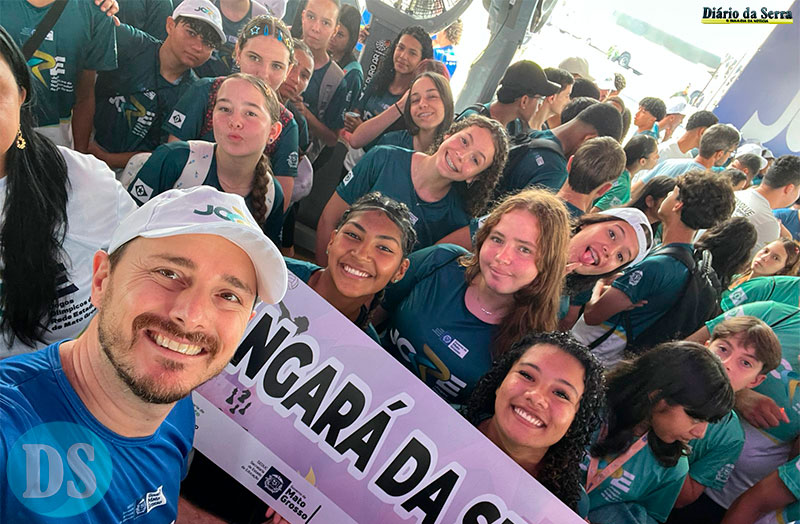 JORES – Mais de 250 atletas e professores de Tangará e região participam dos Jogos Olímpicos da Rede Estadual