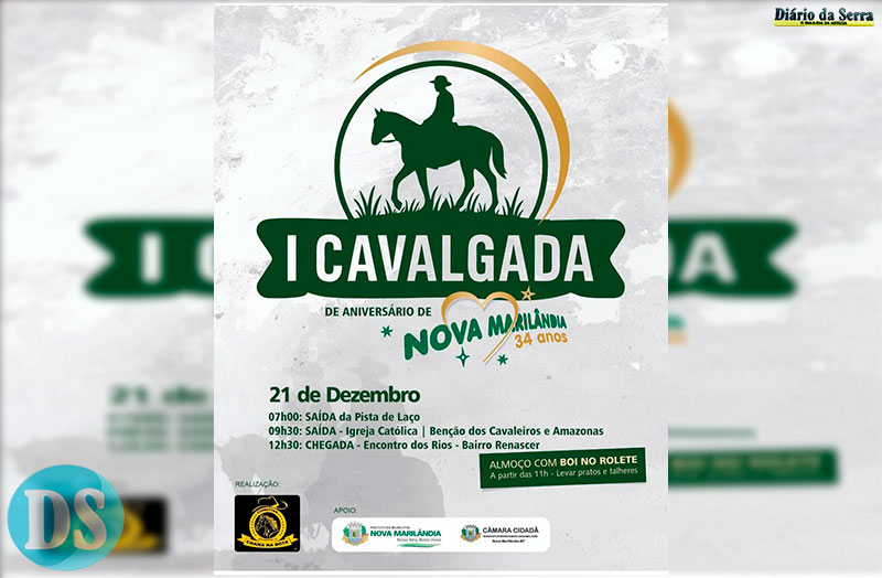 COMEMORAÇÃO – Nova Marilândia celebra 34 anos com programação especial