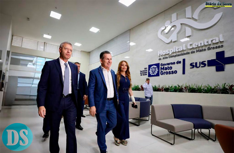HOSPITAL CENTRAL ESTADUAL – “Mais do que inaugurar um hospital, estamos iniciando uma nova etapa na saúde pública mato-grossense”, afirma presidente do Grupo Einstein