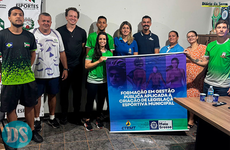 Secretaria de Esportes passa por formação sobre legislação esportiva
