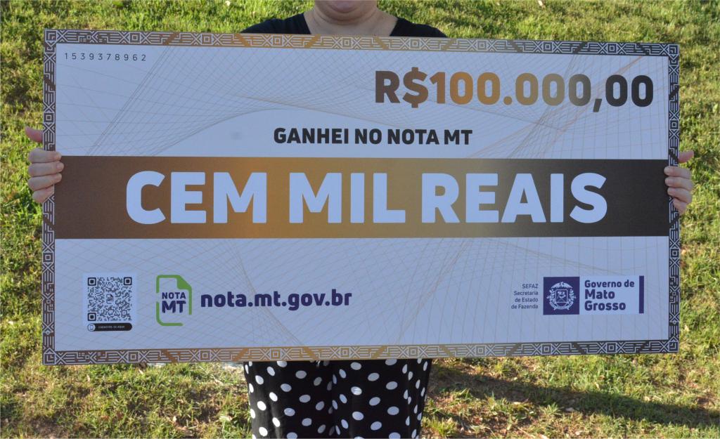 R$ 900 MIL MENSAIS - Sefaz divulga calendário de sorteios para 2026 com R$ 10,8 milhões em prêmios do Nota MT