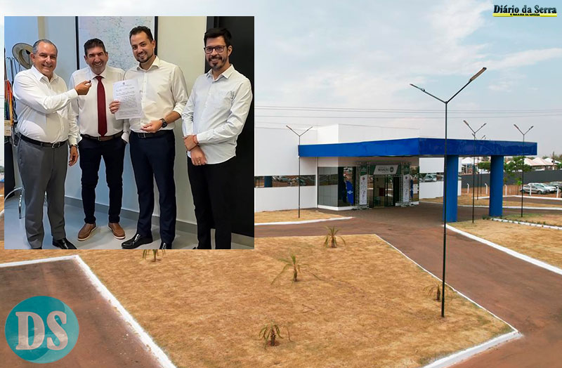 JOSÉ BERNARDINO DA SILVA FILHO – Município recebe documentação de posse do Centro de Eventos de Tangará da Serra