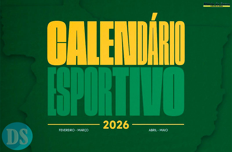 1º SEMESTRE – Secretaria de Esporte divulga Calendário Esportivo de Tangará da Serra/2026