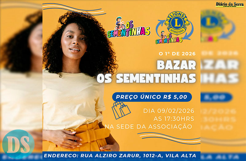 Projeto Sementinhas e Lions Sementinhas realizam primeiro bazar do ano