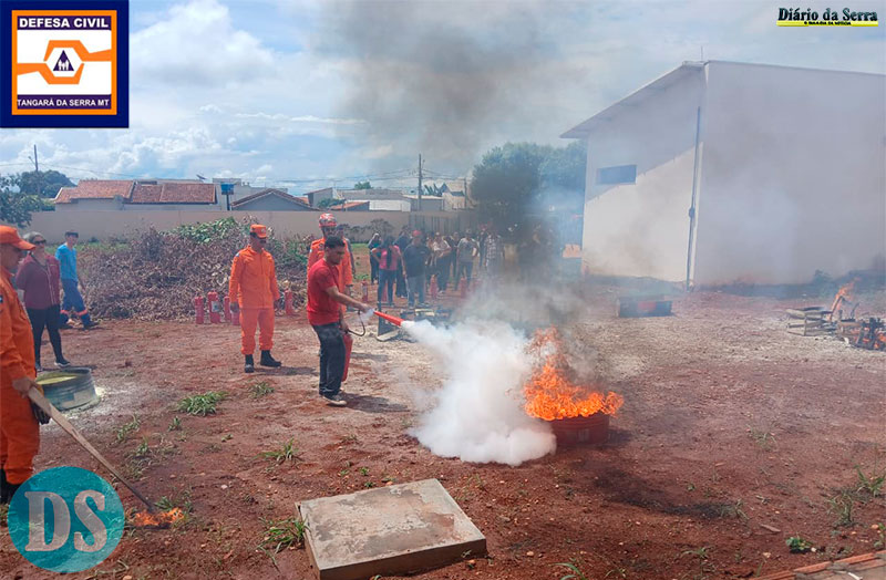CULTURA DE PREVENÇÃO – Defesa Civil na Escola forma brigadistas em Tangará da Serra