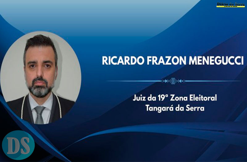 Juiz Ricardo Menegucci assume titularidade da 19ª Zona Eleitoral