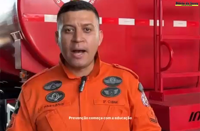DIGA NÃO ÀS QUEIMADAS! – Bombeiros lançam concurso de redação e desenho para conscientizar sobre queimadas em Tangará