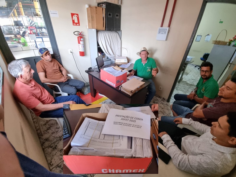 Diretoria da ASFET entrega prestação de contas do exercício 2025 ao Conselho Fiscal