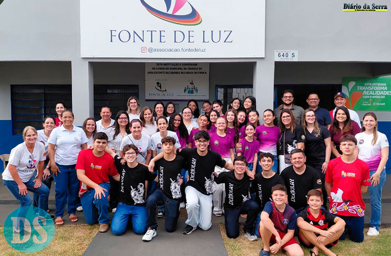 FILHAS DA LUZ – Ação conjunta leva serviços de saúde e recreação à comunidade atendida pela Fonte de Luz