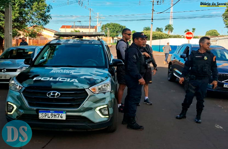 TOLERÂNCIA ZERO – Suspeito de roubo à residência é preso durante operação da PM em Tangará da Serra
