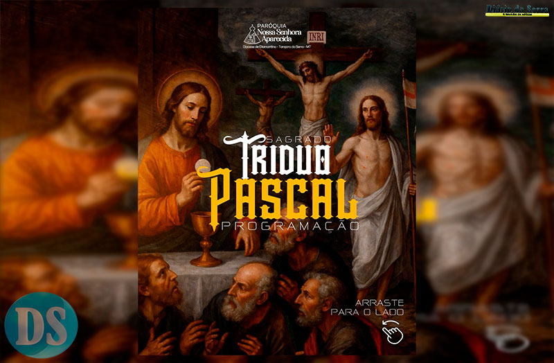 FÉ E TRADIÇÃO – Paróquias de Tangará celebram o Tríduo Pascal com programação especial