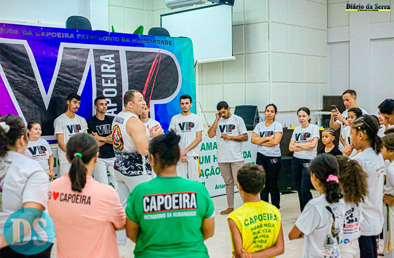 Nova Olímpia recebe 3º Batizado e Troca de Corda do grupo Capoeira Vip