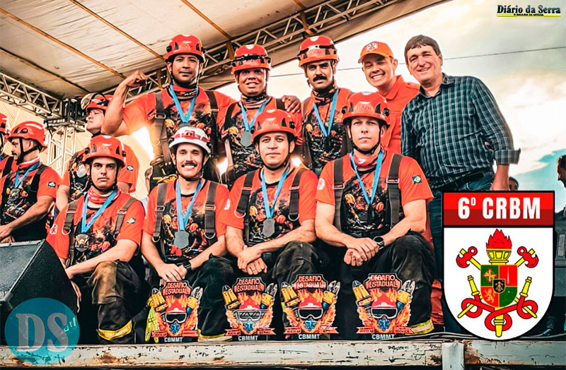 6º COMANDO REGIONAL – Tangará da Serra conquista bicampeonato estadual em desafio de salvamento veicular dos Bombeiros