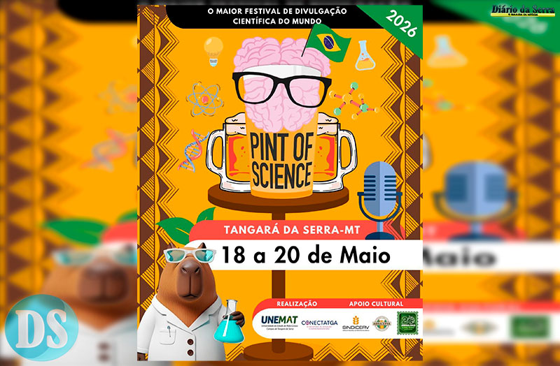 Fortalecimento de relações – Com 4ª edição do Pint of Science Unemat sai das salas e vai dialogar com a sociedade