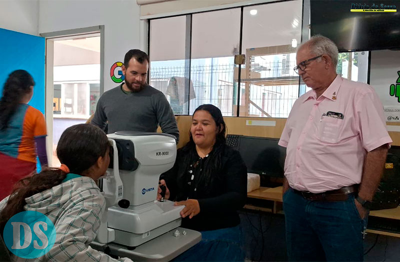 ROTARY CIDADE ALTA – Projeto Visão do Futuro atende mais de 200 crianças em Tangará
