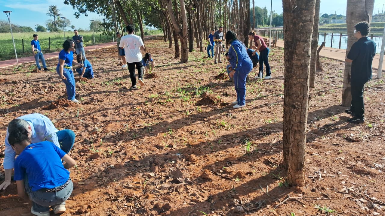 Plantio de árvores marca início das ações do Mês do Meio Ambiente em Tangará da Serra