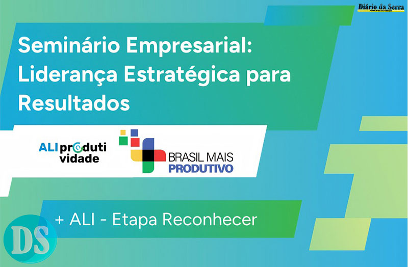 NESTA QUINTA-FEIRA – Sebrae promove seminário sobre liderança estratégica para empresários de Tangará