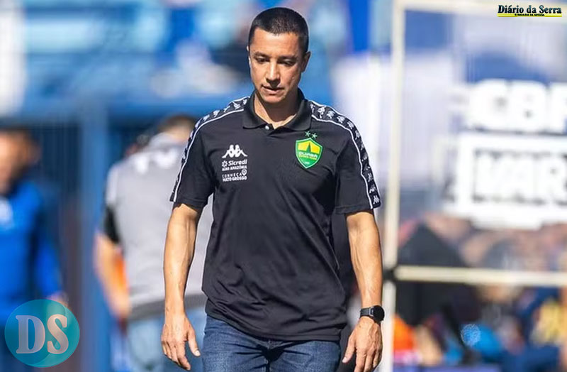 TÉCNICO DO CUIABÁ – Eduardo Barros aponta aspecto comportamental como chave na derrota do Cuiabá para o Avaí
