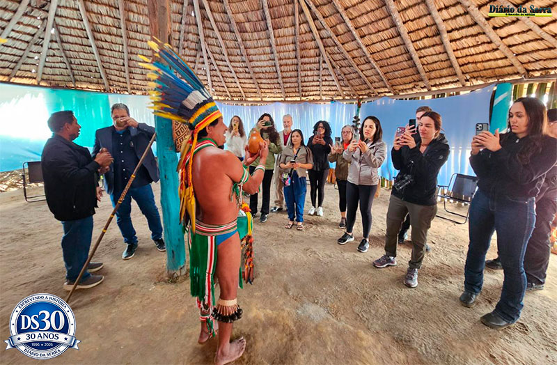ROTEIROS TURÍSTICO-CULTURAIS – Aldeias da iniciativa Menanehaliti recebem as visitas de grandes instituições e jornalistas de turismo do País
