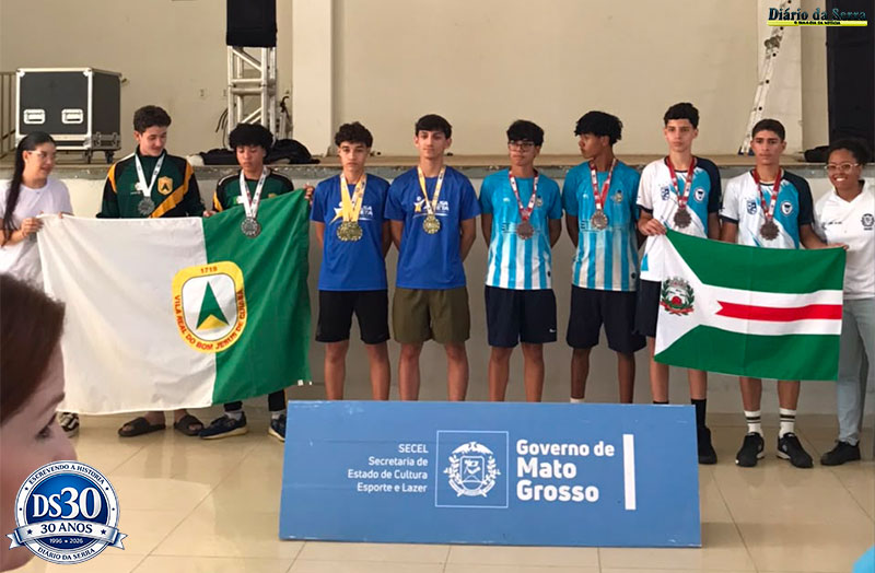EM CAMPO VERDE – Tangará conquista títulos e pódios na etapa estadual dos Jogos Escolares de modalidades individuais