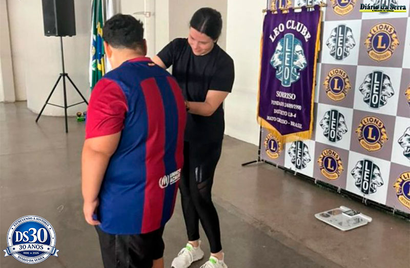 Em parceria com o Lions, Academia da Saúde oferta programa para controle de obesidade infantil
