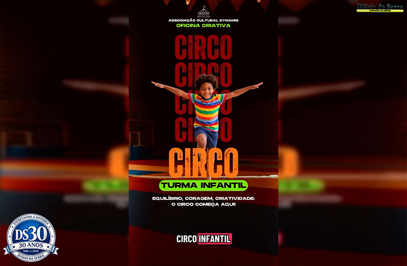 ASSOCIAÇÃO CULTURAL DYNAMIS - Oficina de Circo Kids abre vagas para crianças de 7 a 12 anos em Tangará