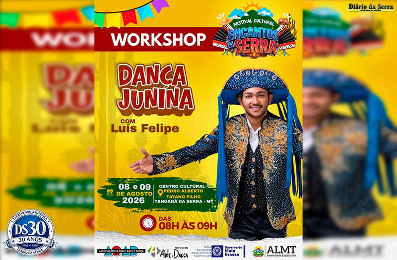 CULTURA POPULAR - Festival Cultural Encantos da Serra promove workshops gratuitos neste fim de semana